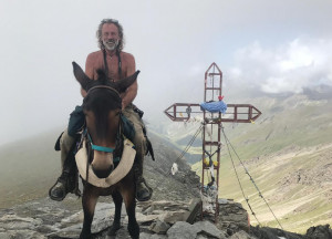 'Degio' raddoppia: con la sua mula Pioggia per due volte oltre i 3 mila metri in un solo giorno