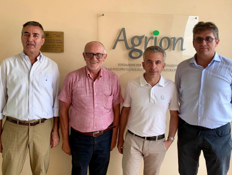 L'assessore regionale Marco Protopapa in visita alla Fondazione Agrion