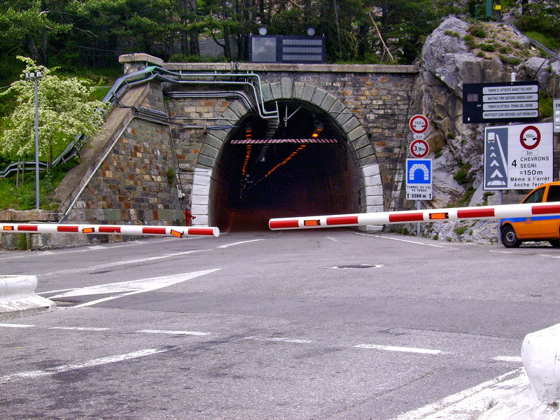 Il tunnel del colle di Tenda chiuso in orario notturno da lunedì 2 a venerdì 6 settembre