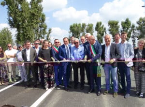 Dopo anni di attesa inaugurata la tangenziale ovest di Racconigi