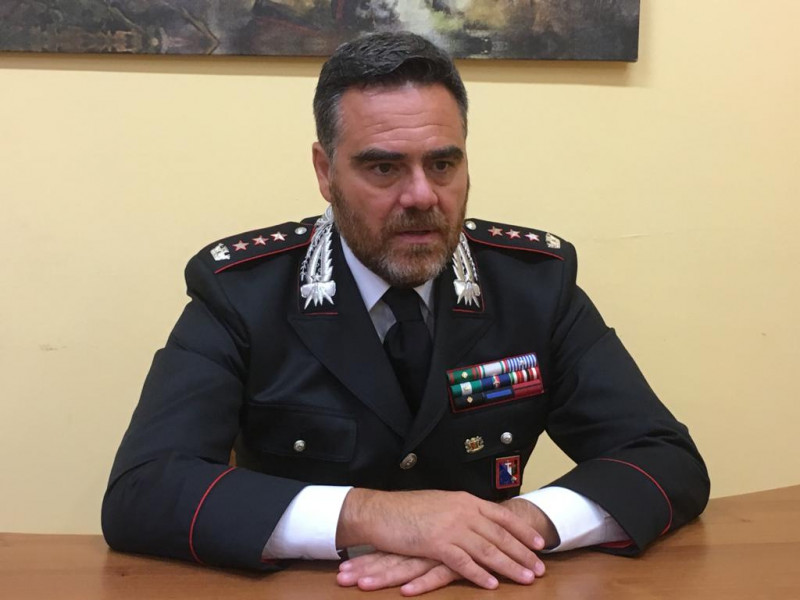Il comandante dei carabinieri lascia Cuneo con un pensiero per i colleghi morti in un incidente nel marzo 2018