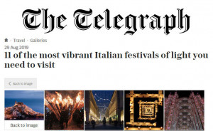 L'Illuminata varca i confini nazionali e sbarca sulle pagine del 'Telegraph'