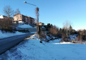 Intervento della Provincia per la sistemazione della frana a Benevello