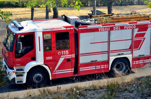 Auto cappottata a San Lorenzo di Caraglio, due feriti