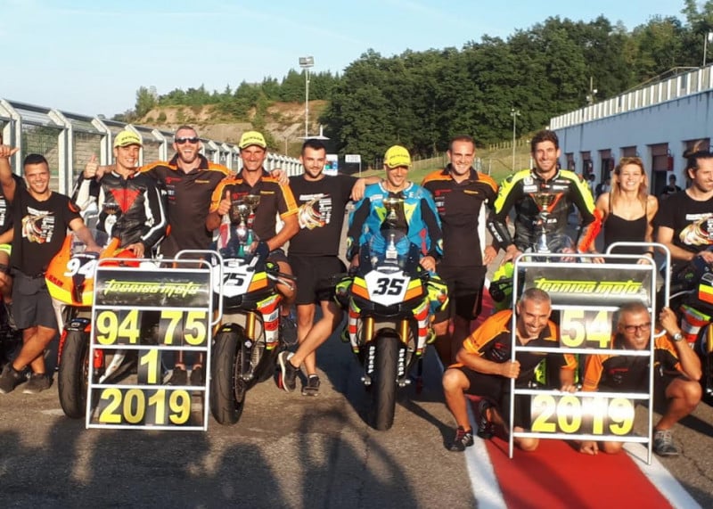 Motociclismo, Ivano Magnano del Moto Club Drivers Cuneo conquista il Trofeo Dunlop Stock 1000
