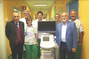 Donato alla Pediatria dell'ospedale di Savigliano un ecografo di ultima generazione