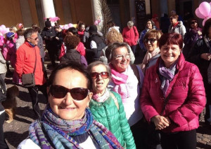 Passeggiata in rosa per le vie di Cherasco nel mese della prevenzione nazionale del tumore al seno