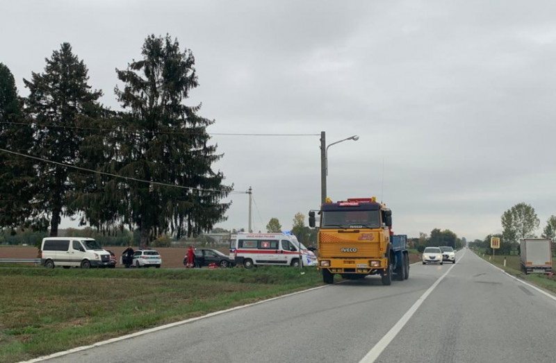 Incidente tra Roata Rossi e San Chiaffredo, coinvolti un camion e due automobili