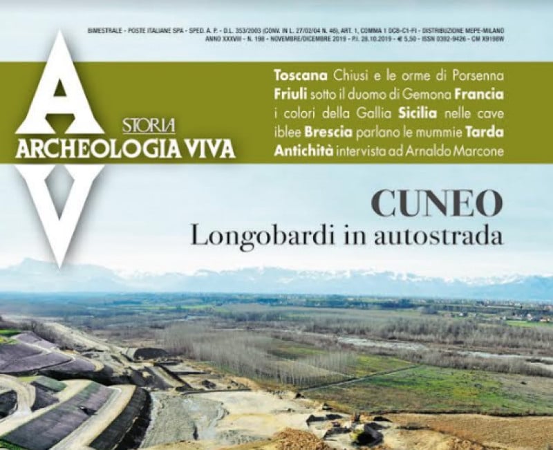 Il nuovo percorso archeologico del Museo Civico di Cuneo sulla rivista 'Archeologia Viva'