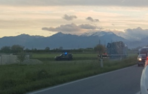 Camion ribaltato tra Busca e Costigliole, si procede a senso unico alternato