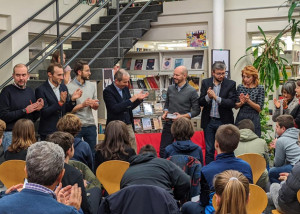 Bra: Fabio Geda ha inaugurato 'Into the books', al via gli incontri per giovani lettori