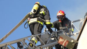 Incendio in un’abitazione a Cervere