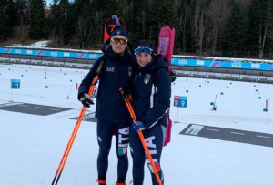Biathlon, i cuneesi Martina Giordano e Marco Barale al debutto nelle Olimpiadi Invernali Giovanili