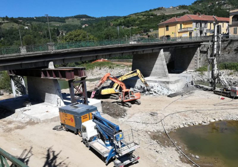 Consolidamento del ponte sul Bormida a Cortemilia nel tratto Castino-bivio provinciale 52 Pezzolo