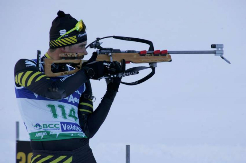 Biathlon, buona prestazione per l'entracquese Luca Ghiglione in Slovacchia