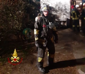 Timori per un incendio in abitazione a Barge, ma era solo il boiler