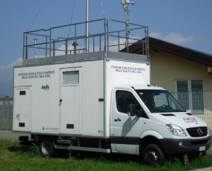 A Saluzzo il laboratorio mobile dell'Arpa per il monitoraggio della qualità dell'aria