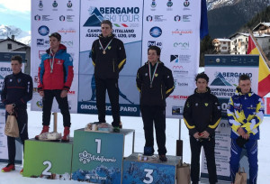 Sci nordico, medaglia d'argento per Martino Carollo nella Sprint dei Campionati Italiani Under 18