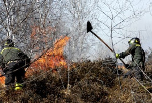 Dichiarato lo stato di massima pericolosità per incendi boschivi in tutto il Piemonte