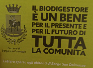 Borgo San Dalmazzo, il Sindaco scrive ai cittadini: 'Il biodigestore una scelta giusta'
