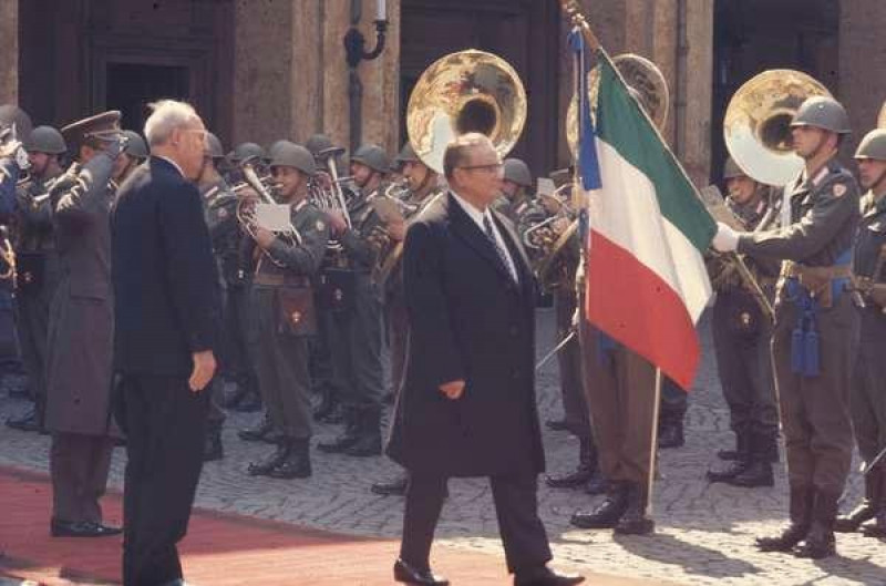 Il maresciallo Tito in visita di Stato in Italia (fonte: portale storico della Presidenza della Repubblica)