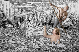 Alba: nella mostra 'Nel mezzo del cammin di nostra vita' la Divina Commedia vista dal carcere