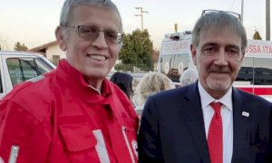 La Croce Rossa di Busca ringrazia una coppia di San Barnaba per una donazione da mille euro