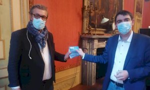 Fossano, buoni spesa per anziani dall'imprenditore Salvatore Sapori