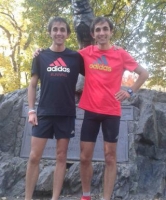 La prima maratona di New York per i gemelli Dematteis