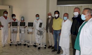 Saluzzo, la ditta Gullino dona all'ospedale quattro monitor per misurare i parametri vitali