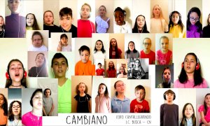 Busca, il coro dei bimbi lancia un bel messaggio con la canzone 'Cambiano'