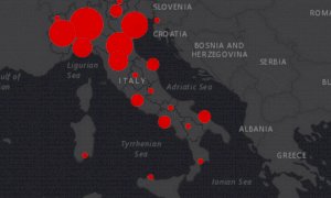 Nelle regioni del nord i morti di marzo quasi raddoppiati rispetto alla media 2015-2019