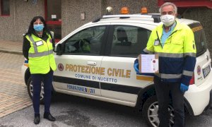 Consegnate a tutti i cittadini di Nucetto le mascherine della Regione Piemonte