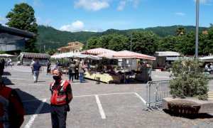 Da venerdì a Busca il mercato completo nella nuova sistemazione in corso Giolitti e piazza Santa Maria