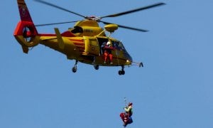 Grave trauma per un mountain biker dopo la caduta ai Ciciu del Vilar