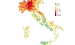 Anche in provincia di Cuneo a marzo e aprile i decessi sono aumentati rispetto agli anni precedenti