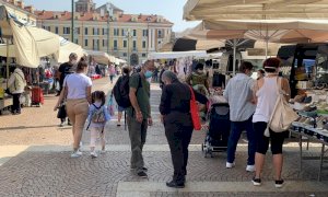 Cuneo, oggi il primo mercato del martedì post lockdown