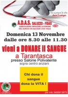 Donazione sangue Tarantasca