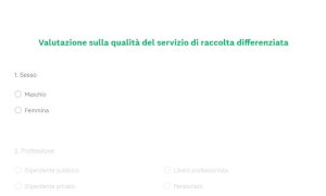Alba: un questionario sulla raccolta differenziata in città è compilabile online