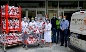 Cuneo, ottanta uova di cioccolata per i bambini della Pediatria del Santa Croce