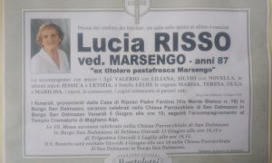 Oggi a Borgo San Dalmazzo l'ultimo saluto alla storica commerciante Lucia Risso Marsengo