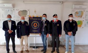Donazione dell'associazione Nazionale Granatieri di Sardegna alla Protezione Civile