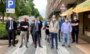 Albapiù-corso Langhe, potenzialità e nuovi interventi: sopralluogo dell'assessore ai Lavori pubblici Reggio