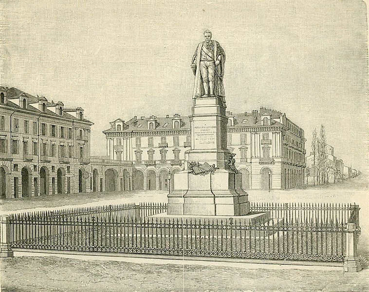 Statue contestate: anche Barbaroux rischiò di essere sfrattato dal salotto di Cuneo