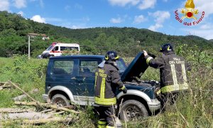 Bagnasco, incidente tra auto e furgone lungo la Statale 28