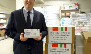 Prosegue in provincia di Cuneo la distribuzione delle mascherine donate dalla Cina