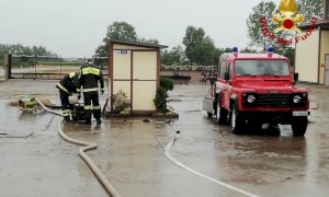 I temporali sferzano la pianura cuneese tra allagamenti e alberi pericolanti