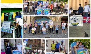 Oltre 4 mila firme raccolte dai gazebo della Lega di Matteo Salvini