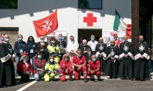 Una delegazione dell'Ordine di Malta in pellegrinaggio a Valmala