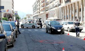 È morto l'uomo investito da un'auto in corso Nizza